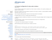 Tablet Screenshot of efexare.com